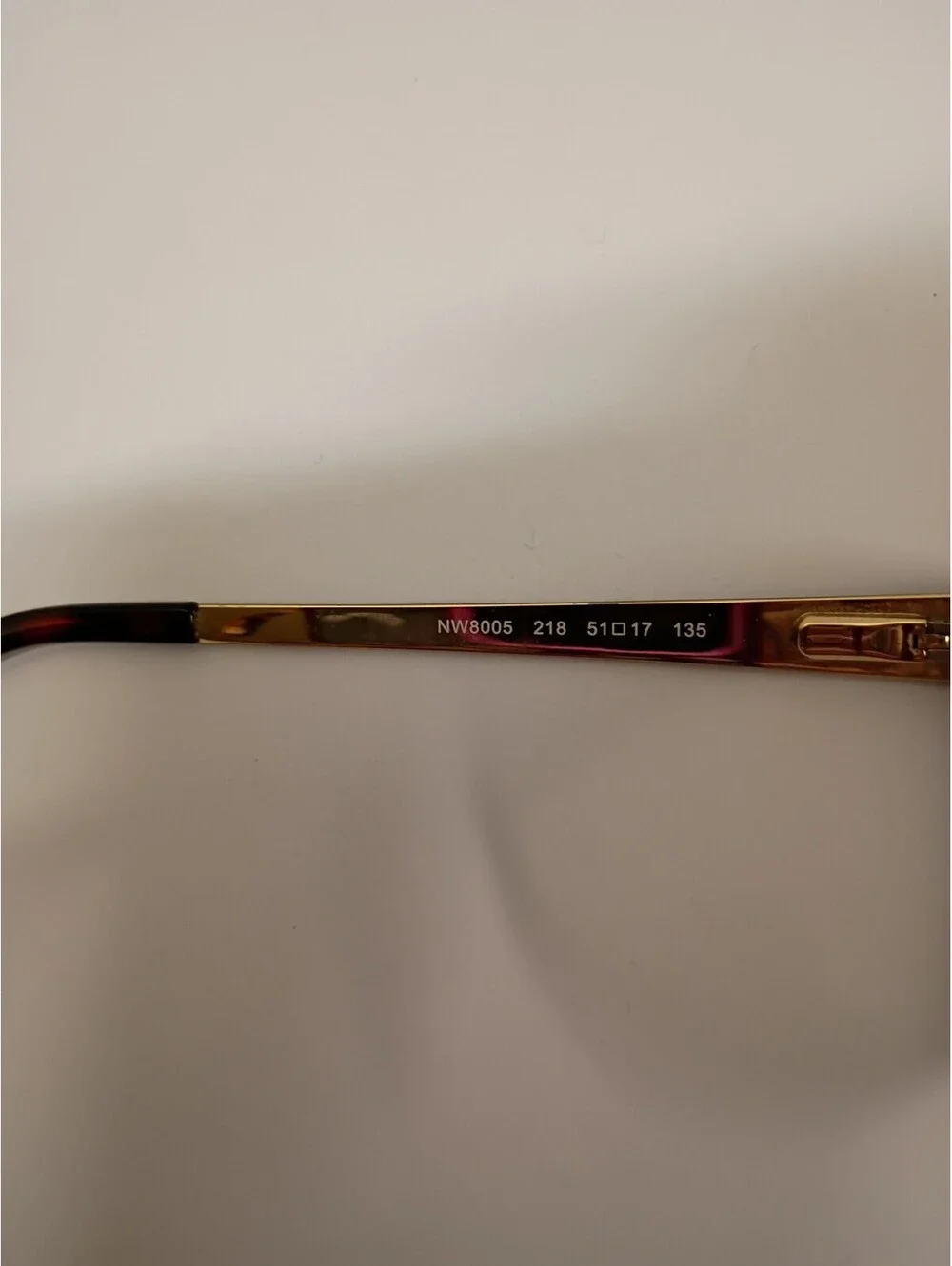 Nine West NW8005 Authentic  Frames Only  51-17-135 Tortoise 218